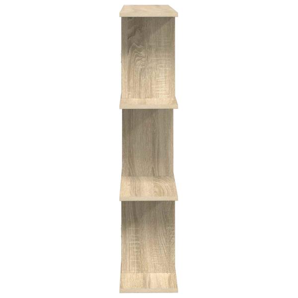 Wandregal Sonoma-Eiche 80 x 20 x 96 cm Holzwerkstoff