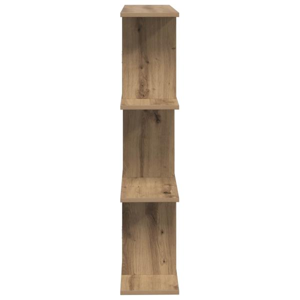 Wandregal Artisan-Eiche 80 x 20 x 96 cm Holzwerkstoff