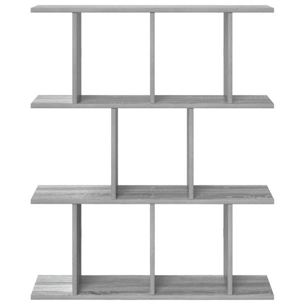 Wandregal Sonoma-Grau 102 x 20 x 96 cm Holzwerkstoff