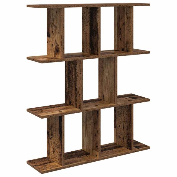 Wandregal Altholz 102 x 20 x 96 cm Holzwerkstoff