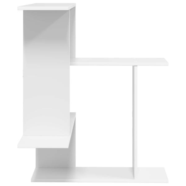 Wandregal Wei? 67 x 67 x 87 cm Holzwerkstoff
