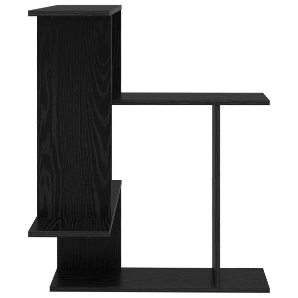 Wandregal Schwarze Eiche 67 x 67 x 87 cm Holzwerkstoff