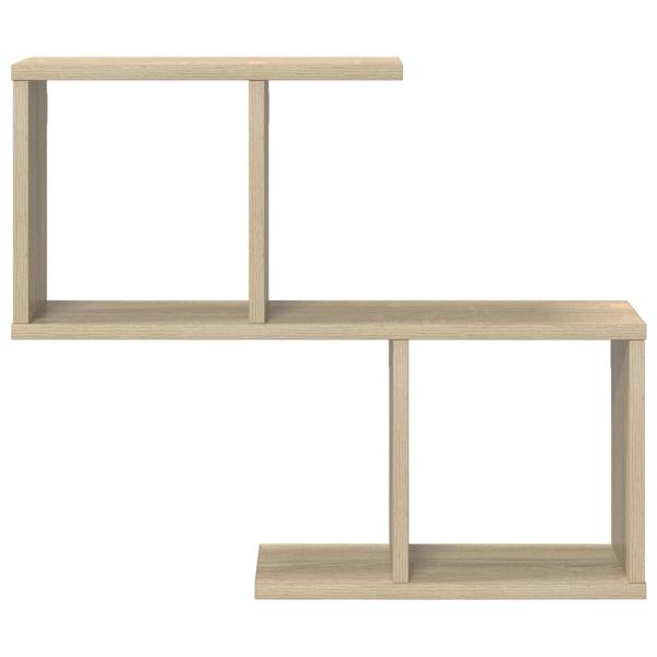 Wandregal Sonoma-Eiche 60 x 12 x 50,5 cm Holzwerkstoff