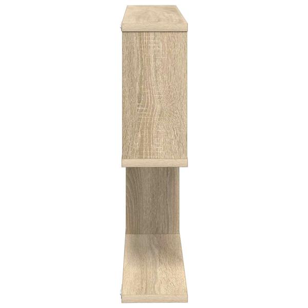 Wandregal Sonoma-Eiche 60 x 12 x 50,5 cm Holzwerkstoff