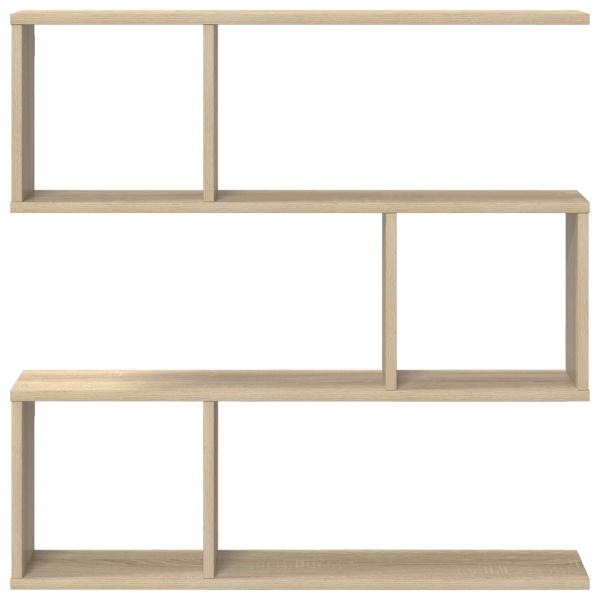 Wandregal Sonoma-Eiche 80 x 12 x 79,5 cm Holzwerkstoff