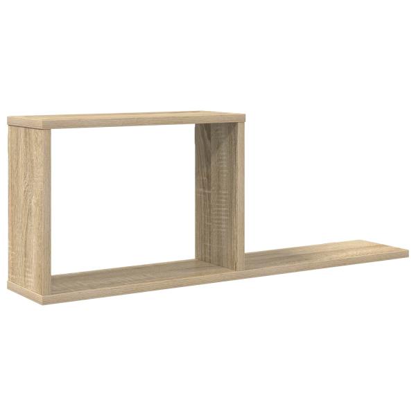 Schweberegale Sonoma-Eiche 80 x 15 x 30 cm Holzwerkstoff