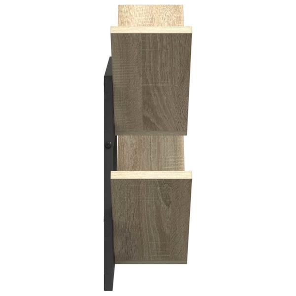 Wandregal Sonoma-Eiche 43 x 15 x 47 cm Holzwerkstoff