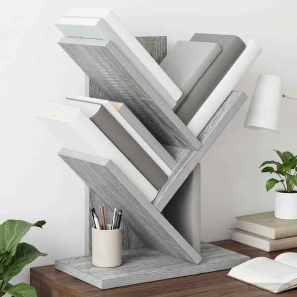 ARDEBO.de - Baumb?cherregal 3-st?ckig 30 x 18 x 40 cm Holzwerkstoff