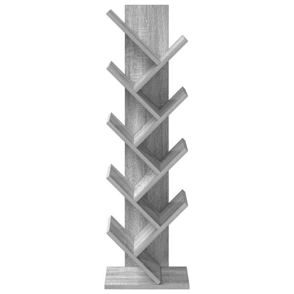 Baumbücherregal 6-stöckig 30 x 18 x 100 cm Holzwerkstoff