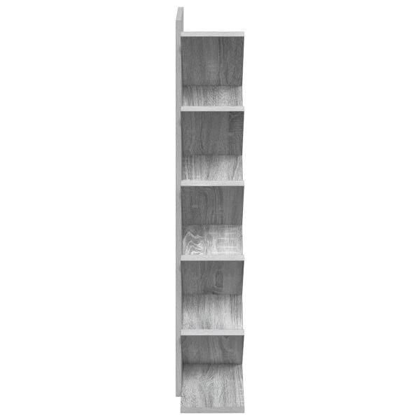 Baumbücherregal 6-stöckig 30 x 18 x 100 cm Holzwerkstoff