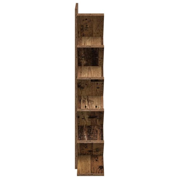 Baumbücherregal 6-stöckig 30 x 18 x 100 cm Holzwerkstoff