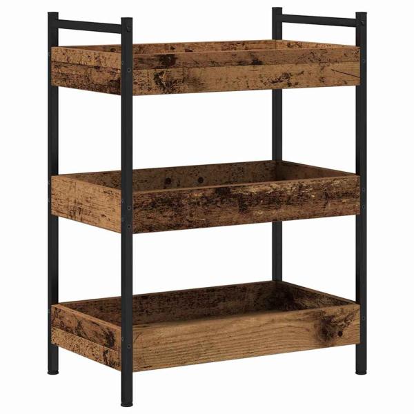 Küchentrolley Altholz 50 x 30 x 70 cm Holzwerkstoff