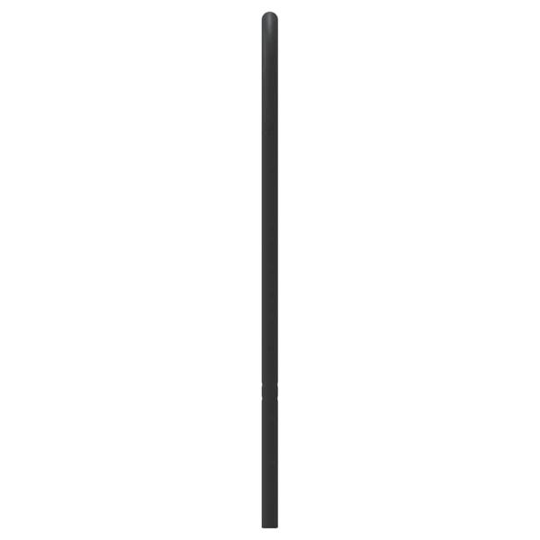 Ersatz-Kopfteil Metall Schwarz 180 cm