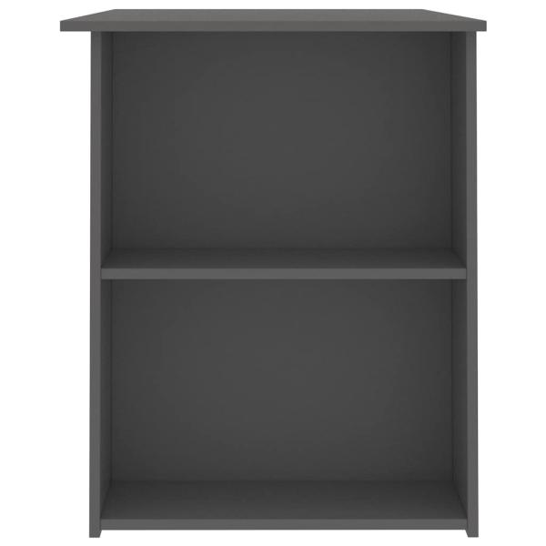 Schreibtisch Grau 110x60x73 cm Holzwerkstoff