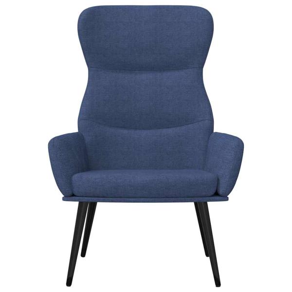 Relaxsessel Blau Stoff
