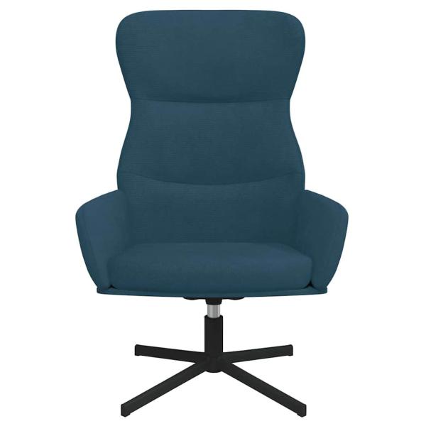 Relaxsessel Blau Samt