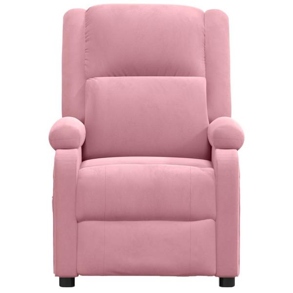 Relaxsessel Rosa Samt