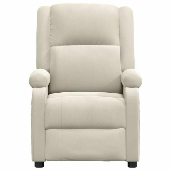Relaxsessel Creme Samt