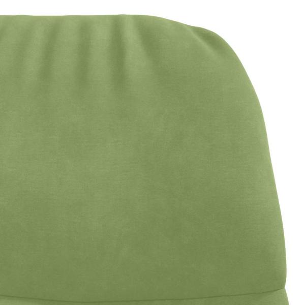 Relaxsessel Hellgrün Samt