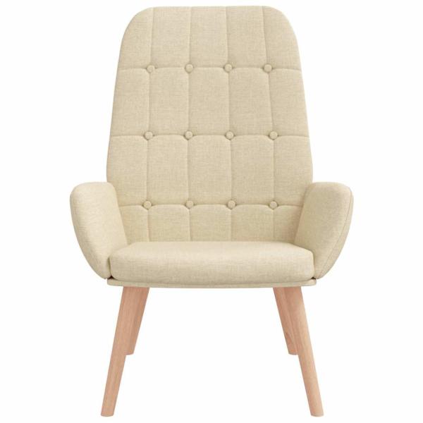 Relaxsessel Creme Stoff