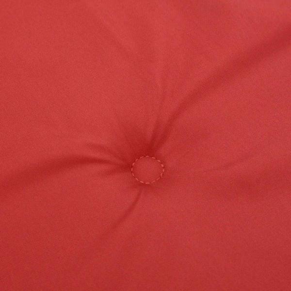 Gartenbank-Auflage Rot 150x50x3 cm Oxford-Gewebe