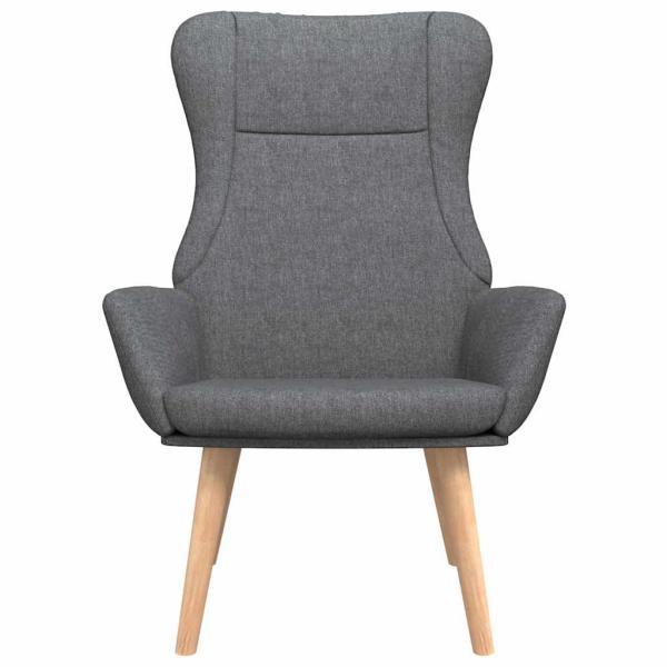 Relaxsessel Dunkelgrau Stoff