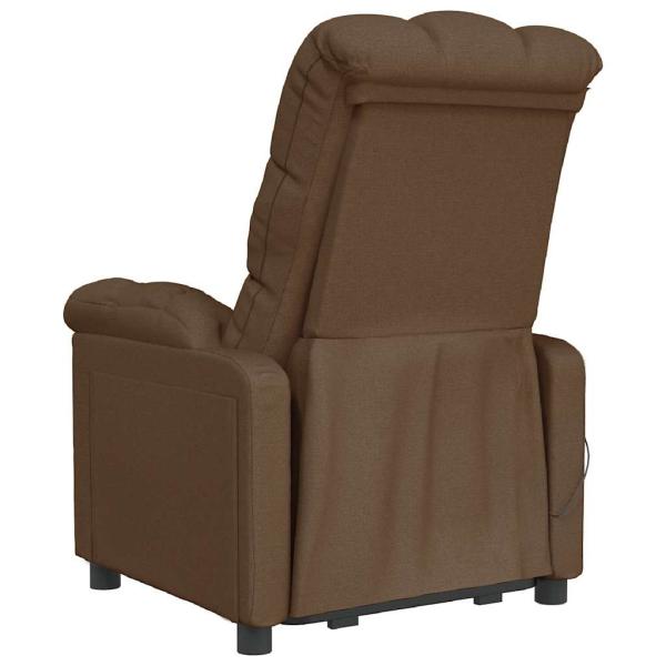 Relaxsessel Elektrisch Braun Stoff