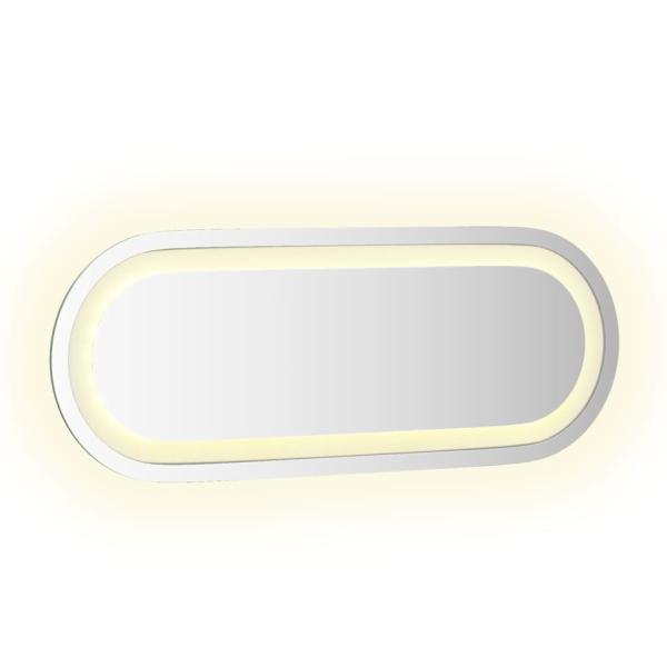 LED-Badspiegel 40x15 cm Oval