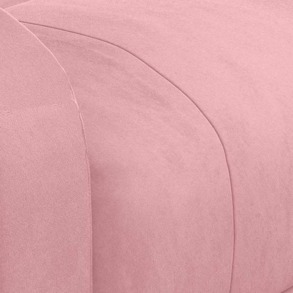 Massagesessel Rosa Samt