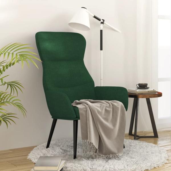 ARDEBO.de - Relaxsessel Dunkelgrün Stoff