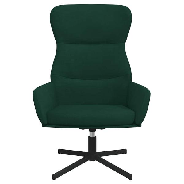 Relaxsessel Dunkelgrün Samt
