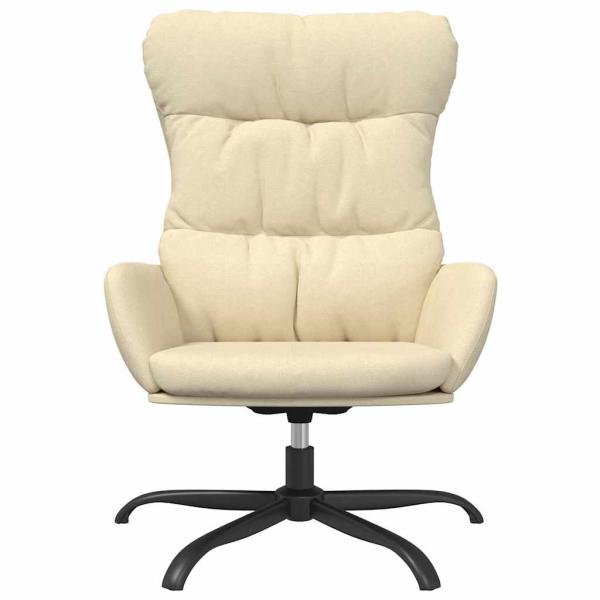 Relaxsessel Creme Stoff