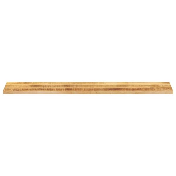 Tischplatte 160x40x2,5 cm Rechteckig Raues Massivholz Mango
