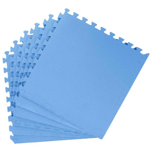Pool Bodenschutzmatte 40 stk. Blau 14,4 m² EVA-Schaum