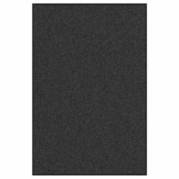 Fußmatte Anthrazit und Schwarz 120 x 180 cm 100% Polyamid