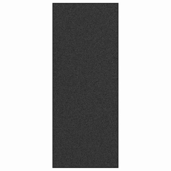 Fußmatte Anthrazit und Schwarz 120 x 300 cm 100% Polyamid