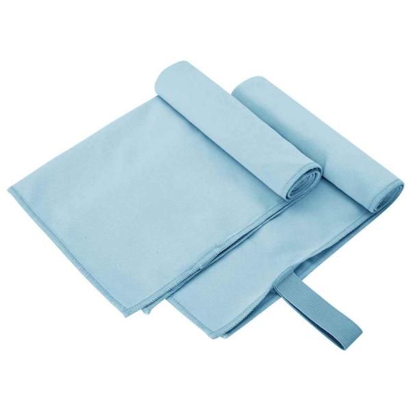 ARDEBO.de - Sporthandtücher 2 Stk. Blau 50 x 30 cm