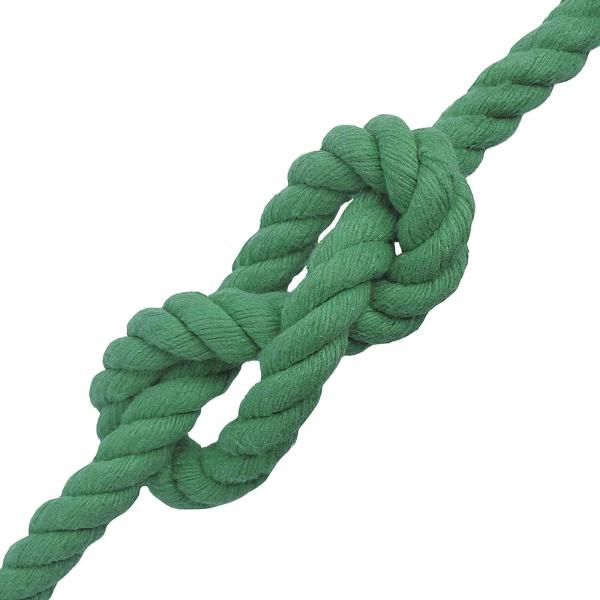 Baumwollseil 16 mm 100 m Grün 100% Baumwolle