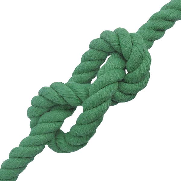 Baumwollseil 20 mm 50 m Grün 100% Baumwolle