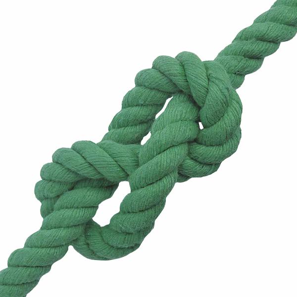 Baumwollseil 24 mm 25 m Grün 100% Baumwolle