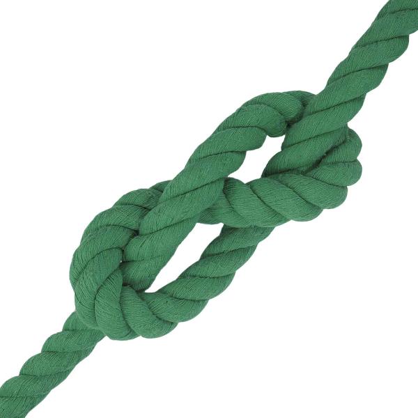 Baumwollseil 30 mm 50 m Grün 100% Baumwolle