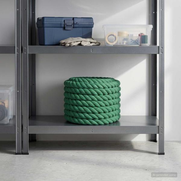 ARDEBO.de - Baumwollseil 60 mm 10 m Grün 100% Baumwolle