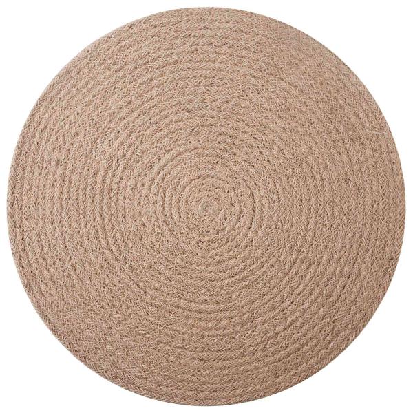 Jute-Untersetzer 6 Stk. Natur 100% Tossa-Jute