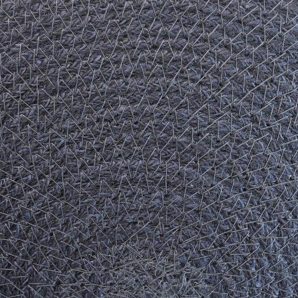 Jute-Untersetzer 6 Stk. Dunkelgrau 100% Tossa-Jute