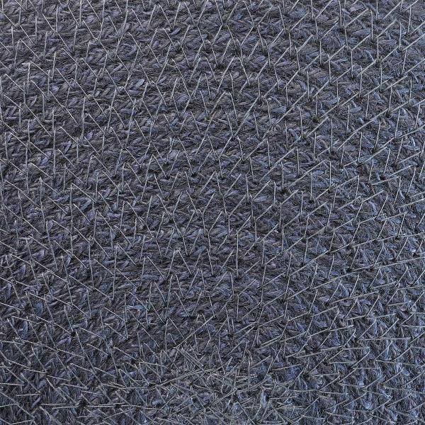 Jute-Untersetzer 12 Stk. Dunkelgrau 100% Tossa-Jute