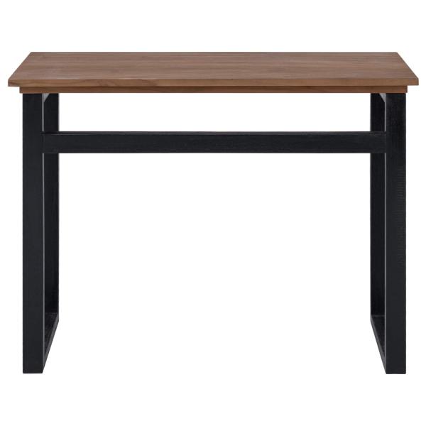 Schreibtisch Natur Massivholz Teak 100 x 45 x 75cm