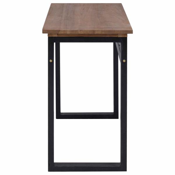 Schreibtisch Natur Massivholz Teak 100 x 45 x 75cm