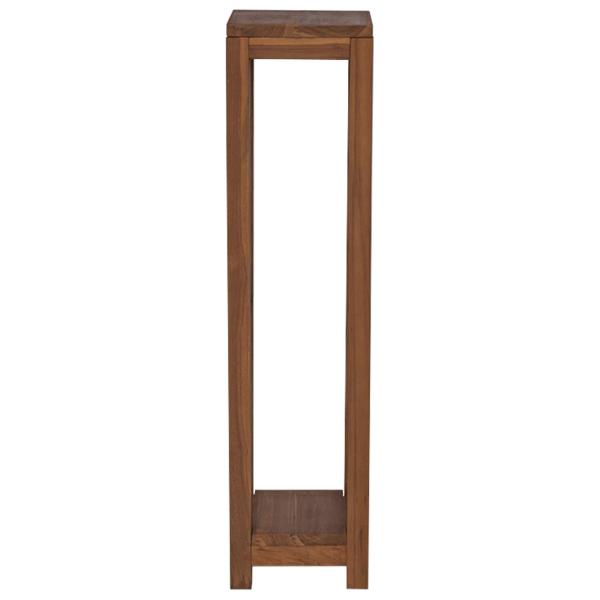 Pflanzenständer 2 Stk. Natur 25 x 25 x 100 cm Massivholz Teak