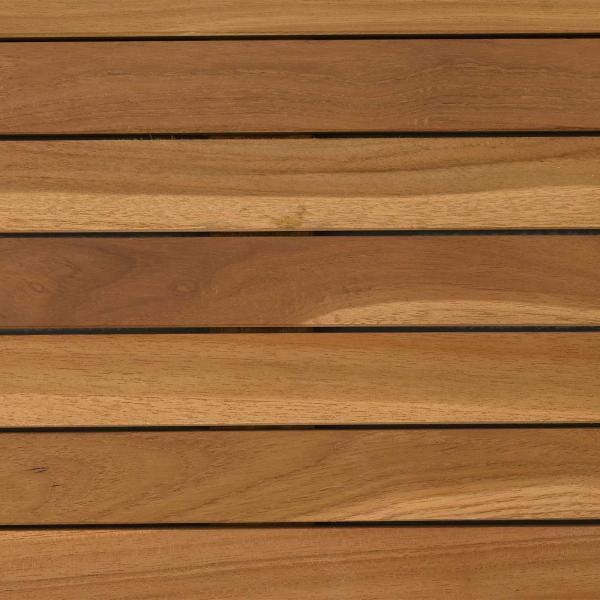 Tischplatte 110 x 55 x 3,5 cm Oval Massives Teakholz Natur