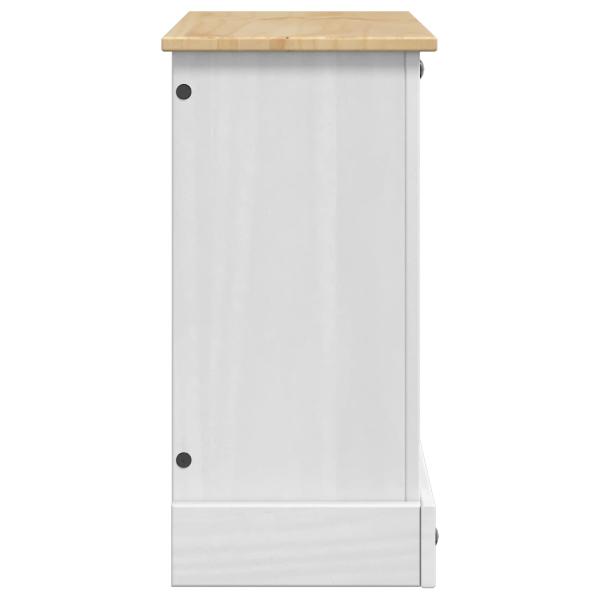 Aquariumständer CORONA Weiß und Braun 60,5 x 30 x 60 cm 150 kg